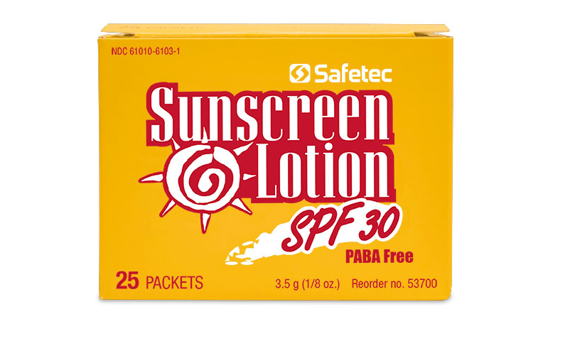 Sunscreen Lotion 3.5g Pouch Bulk 1000