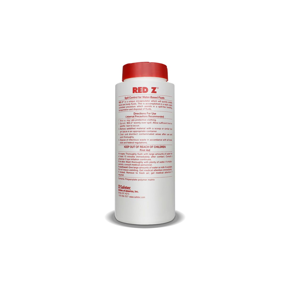 Red Z Spill Control Solidifier Shaker Top