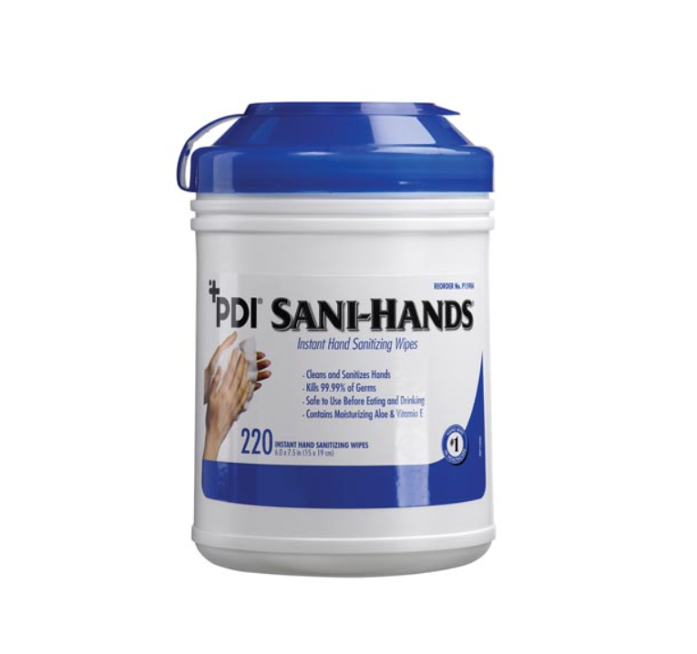 Sani Hands Instant Hand Sanitizing Wipes
