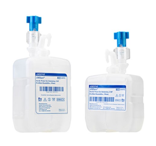 Sterile Water for Inhalation, Prefilled Humidifier