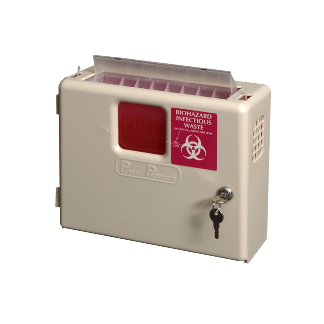 Locking Wall Cabinet for 5 qt Container
