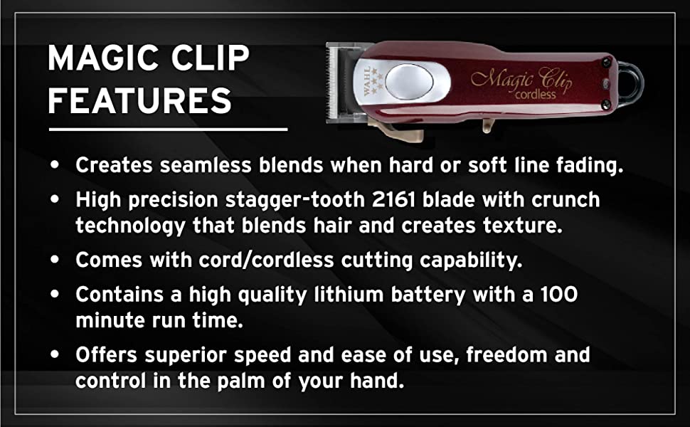Professional 5 Star Cordless Magic Clipper
