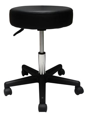 Black Pneumatic Lift Stool