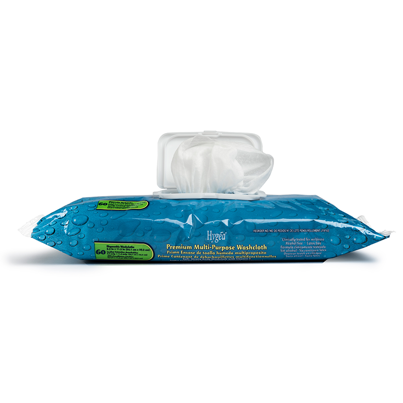 Hygea Premium Multi Purpose Washcloth Solo Softpak
