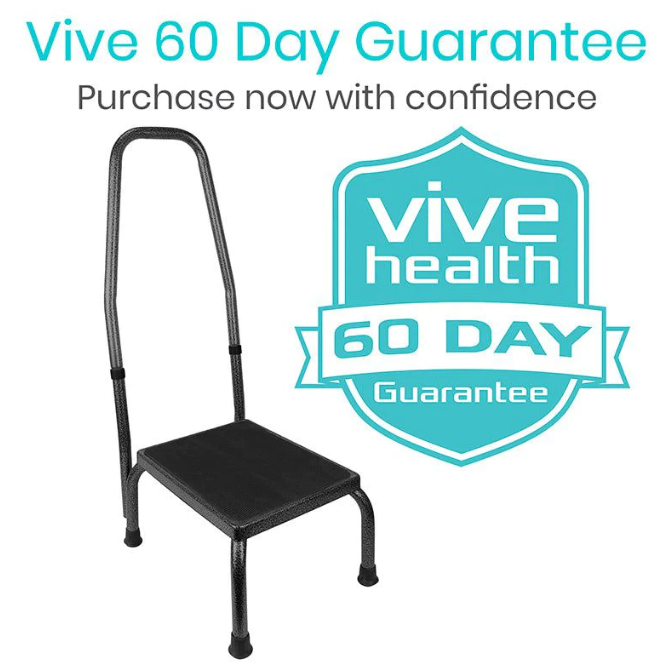Step Stool with Handrail