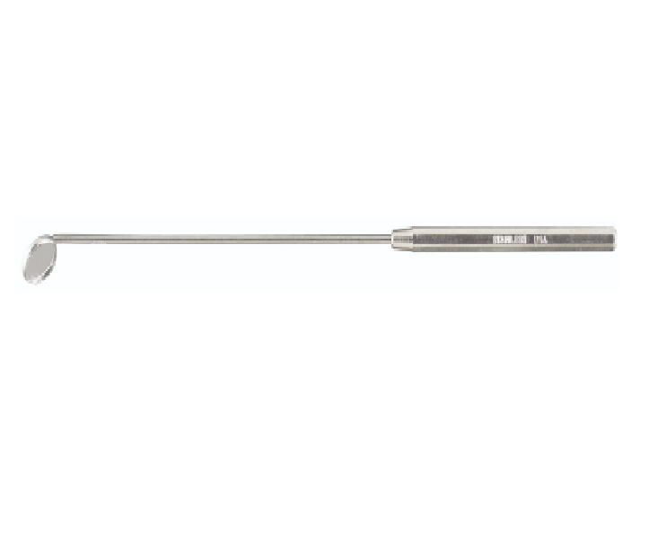 Laryngeal Mirror with Threaded Stem