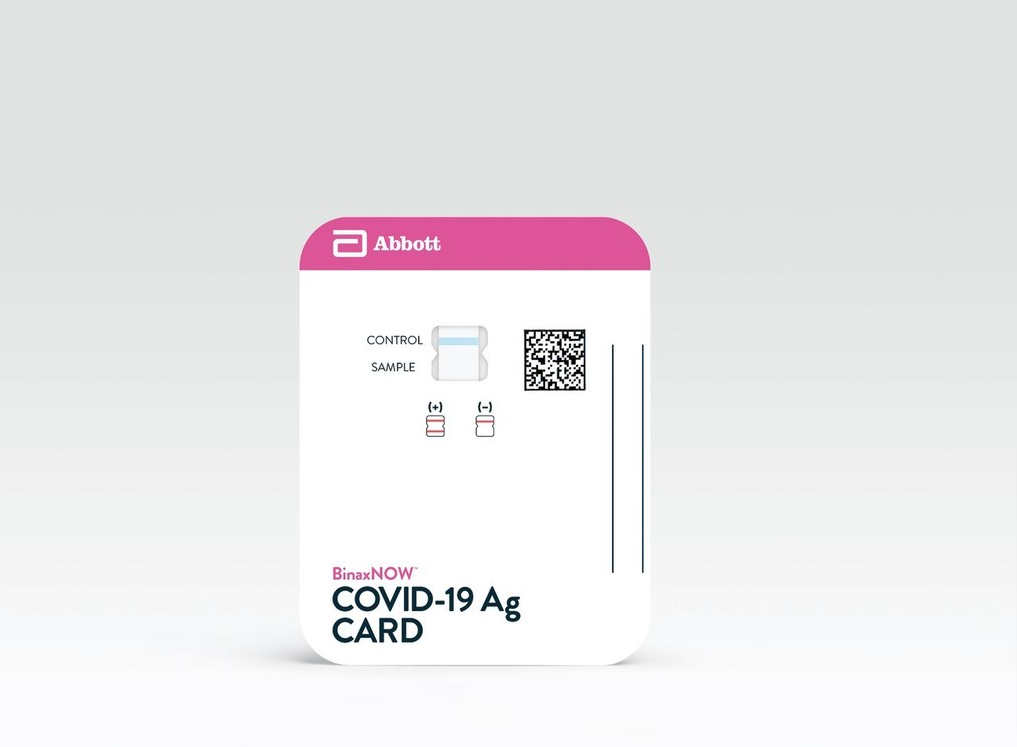 BinaxNOW Professional Antigen Rapid Test Kit Nasal Swab
