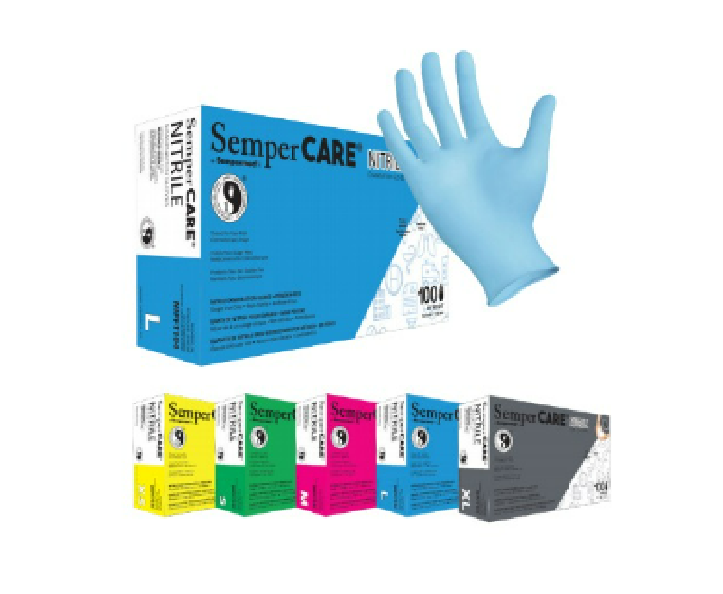 SemperCare Nitrile Exam Gloves