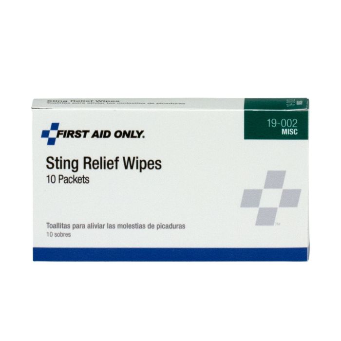 Sting Relief Wipes
