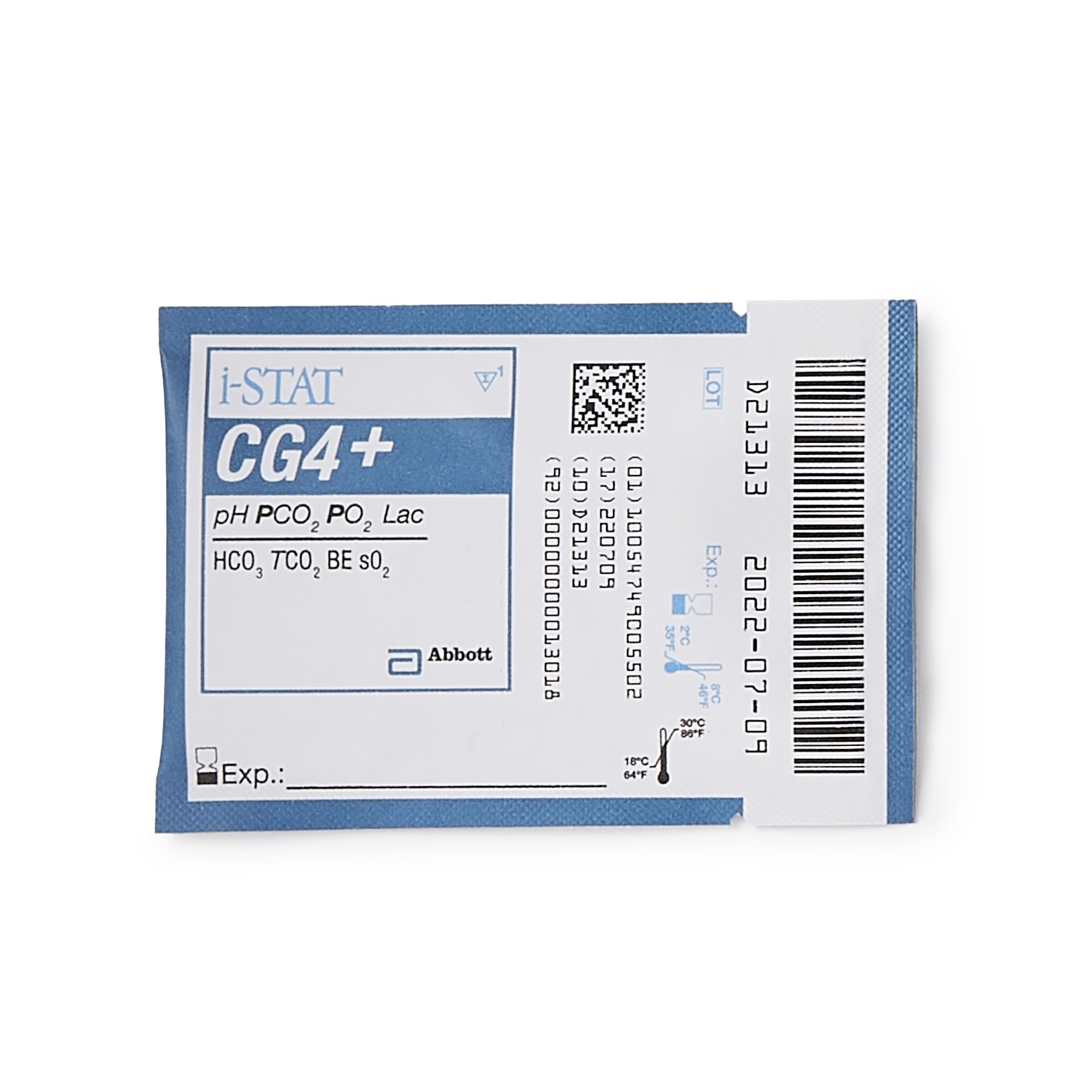 Reagent i-STAT CG4+ Blood Gases Lactate For i-STAT System Critical Blood Analyzer
