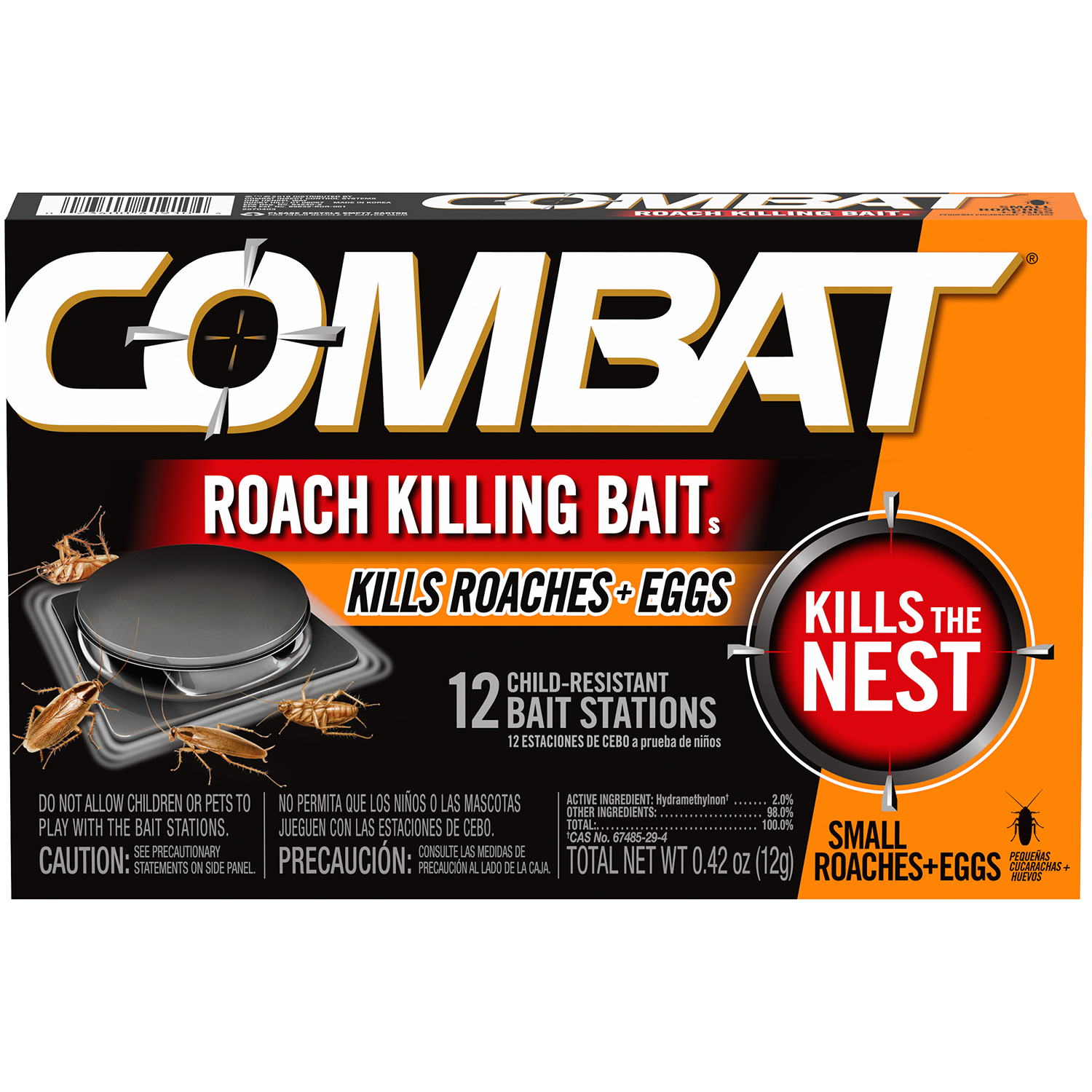 Combat, Regular Bait, Source Kill, Small Roach