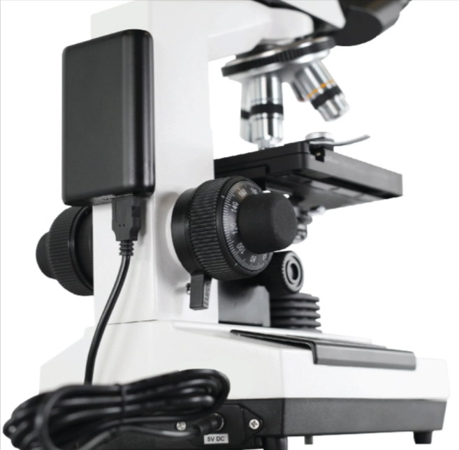 Revelation III DIN Achromatic Binocular Microscope, 4 Objectives