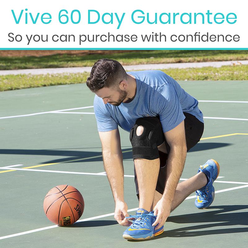 Hinged Knee Brace with Removable Splints