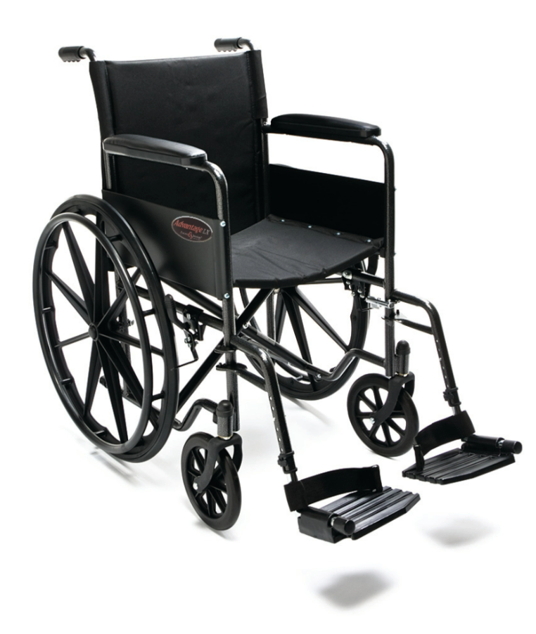 Advantage LX Wheelchair, Nylon, 20" x 16" 