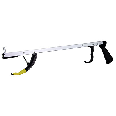 Deluxe Jaw / Trigger Pistol Grip Reachers with Open Jaw
