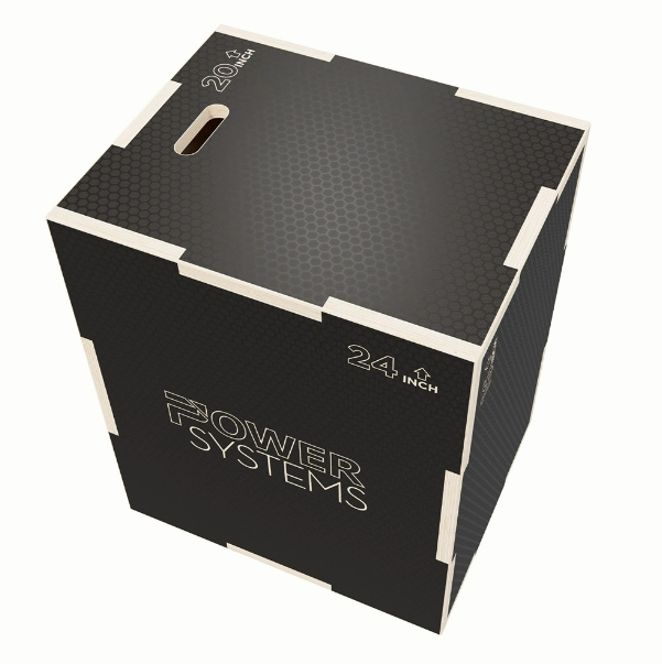 Anti Slip 3 in 1 Wood Plyo Box