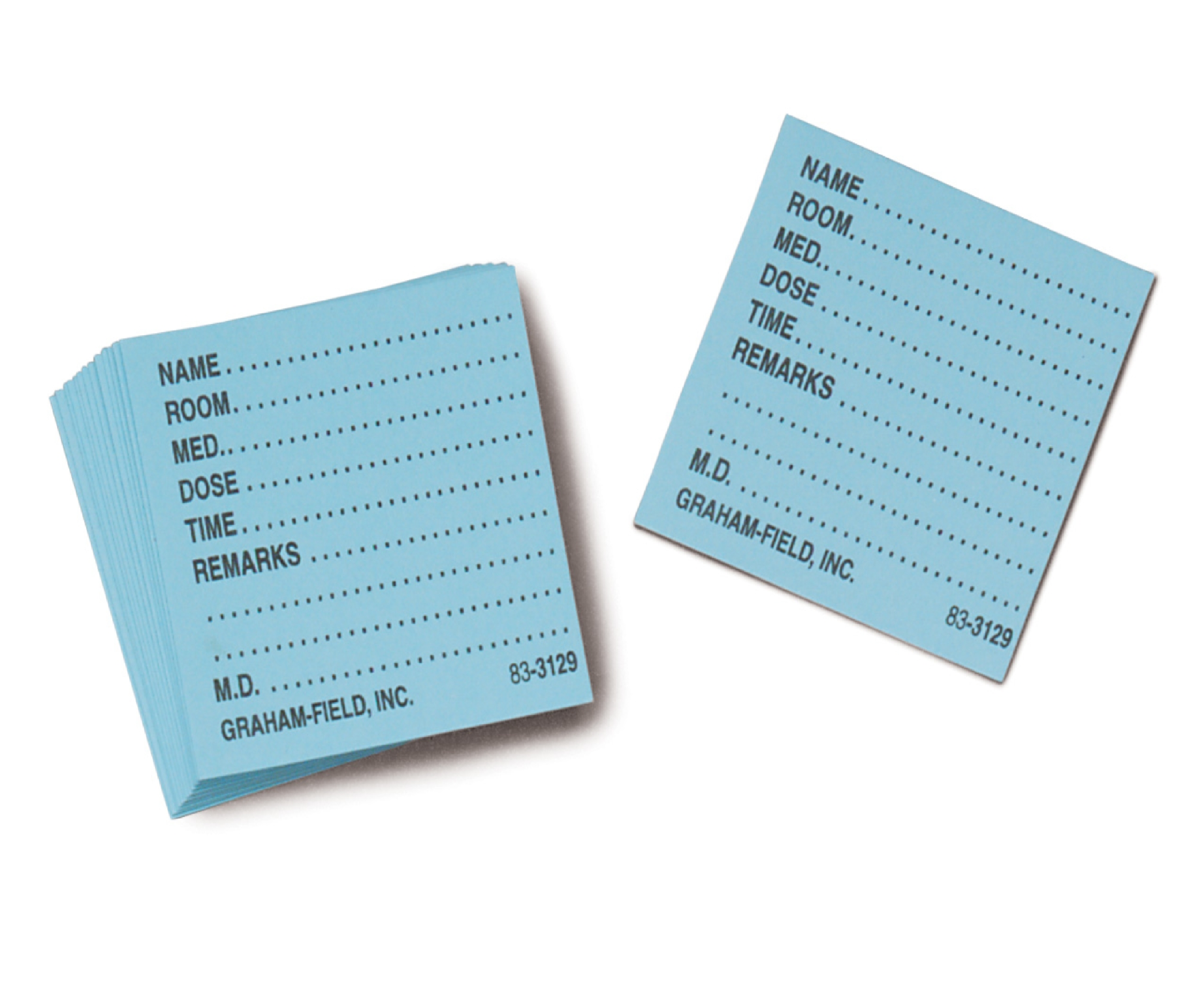Medicine Dispenser Tray Cards