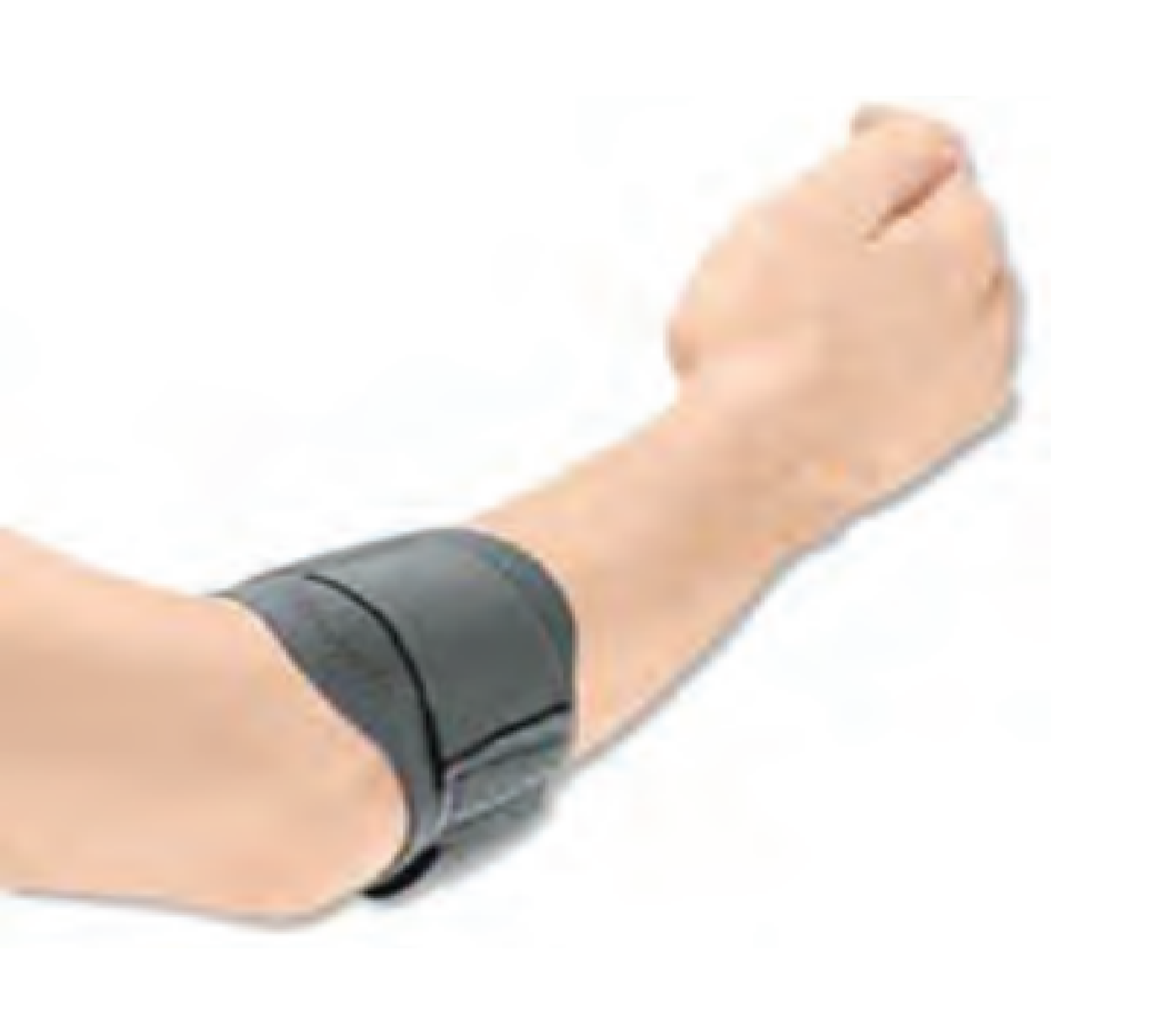 Radial Tennis Elbow with Pad, Black