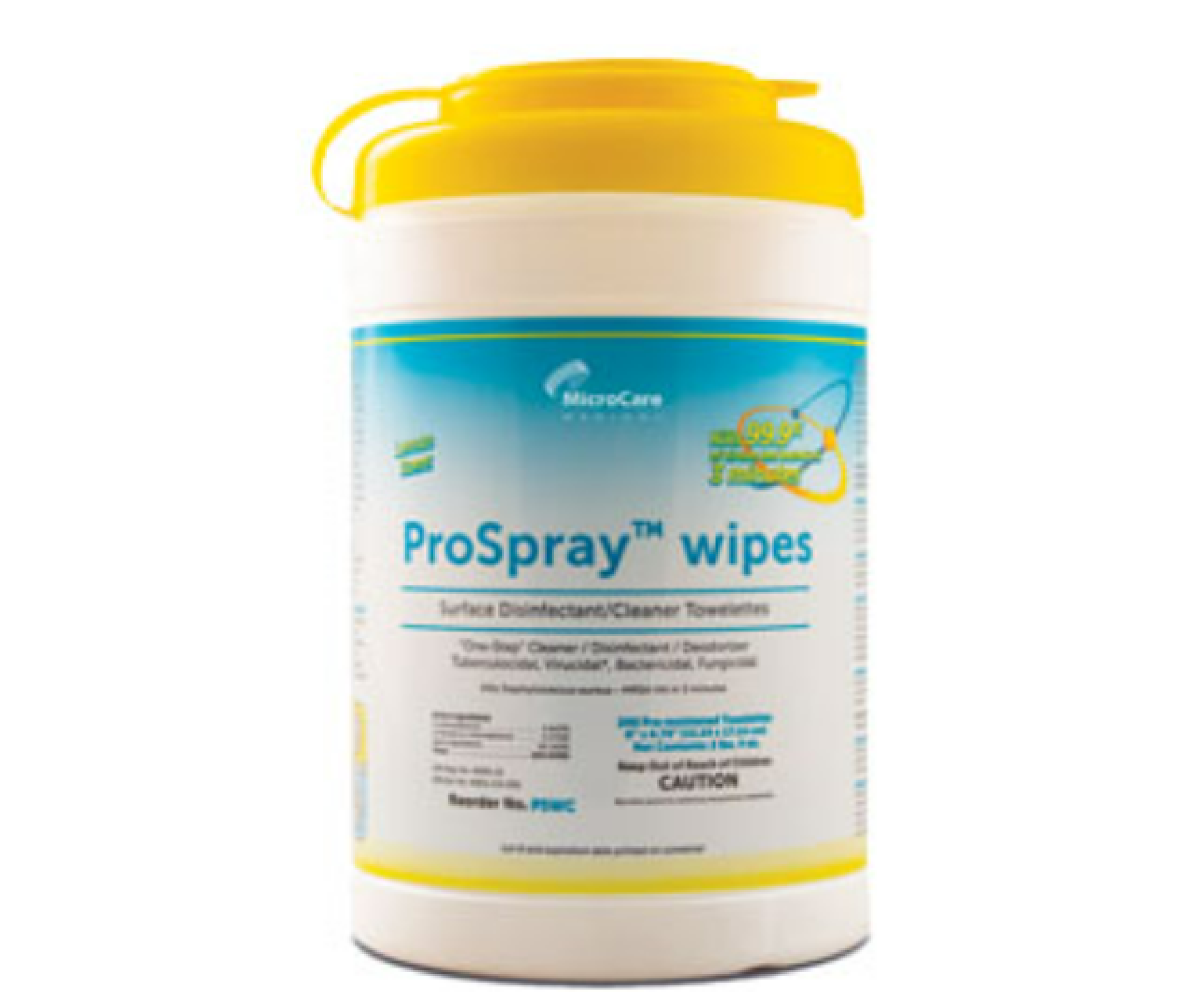 ProSpray Wipes Surface Disinfectant Cleaner Towelettes, Canister