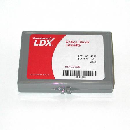 Cholestech LDX Empty Optics Check Cassette