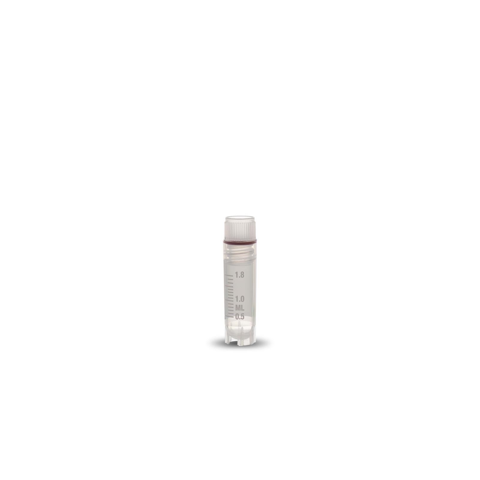 Cryovial Internal Thread with Silicone O Ring Seal, Self Standing