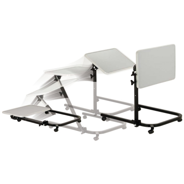 Pivot and Tilt Adjustable Overbed Table