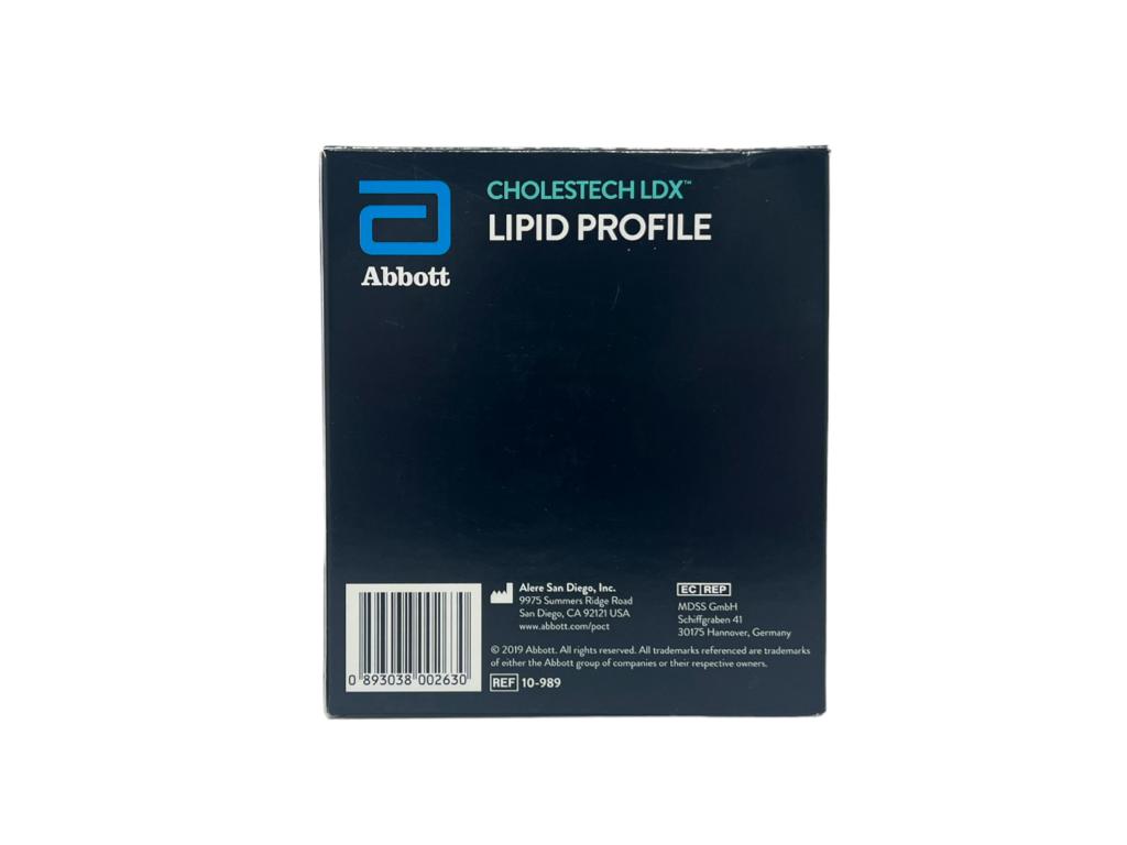 Reagent Cholestech LDX Cassette Lipid Profile 10 Tests