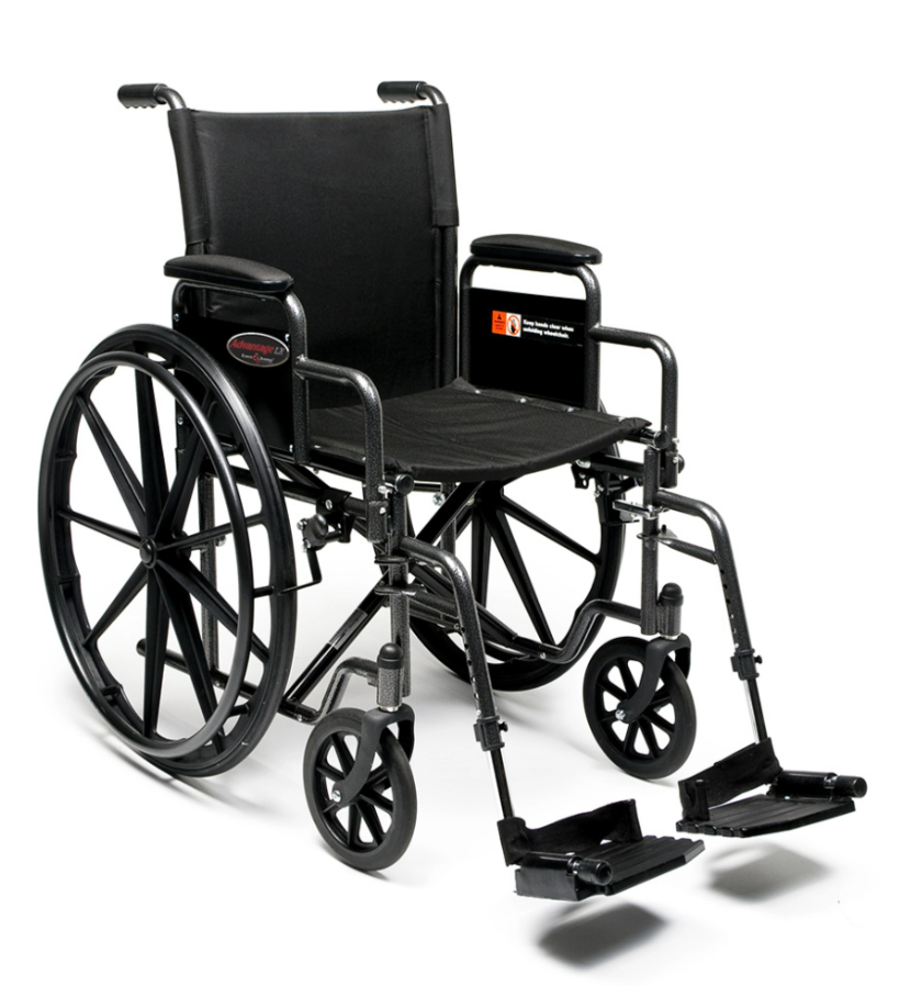 Advantage LX Wheelchair, Nylon, 20" x 16" 