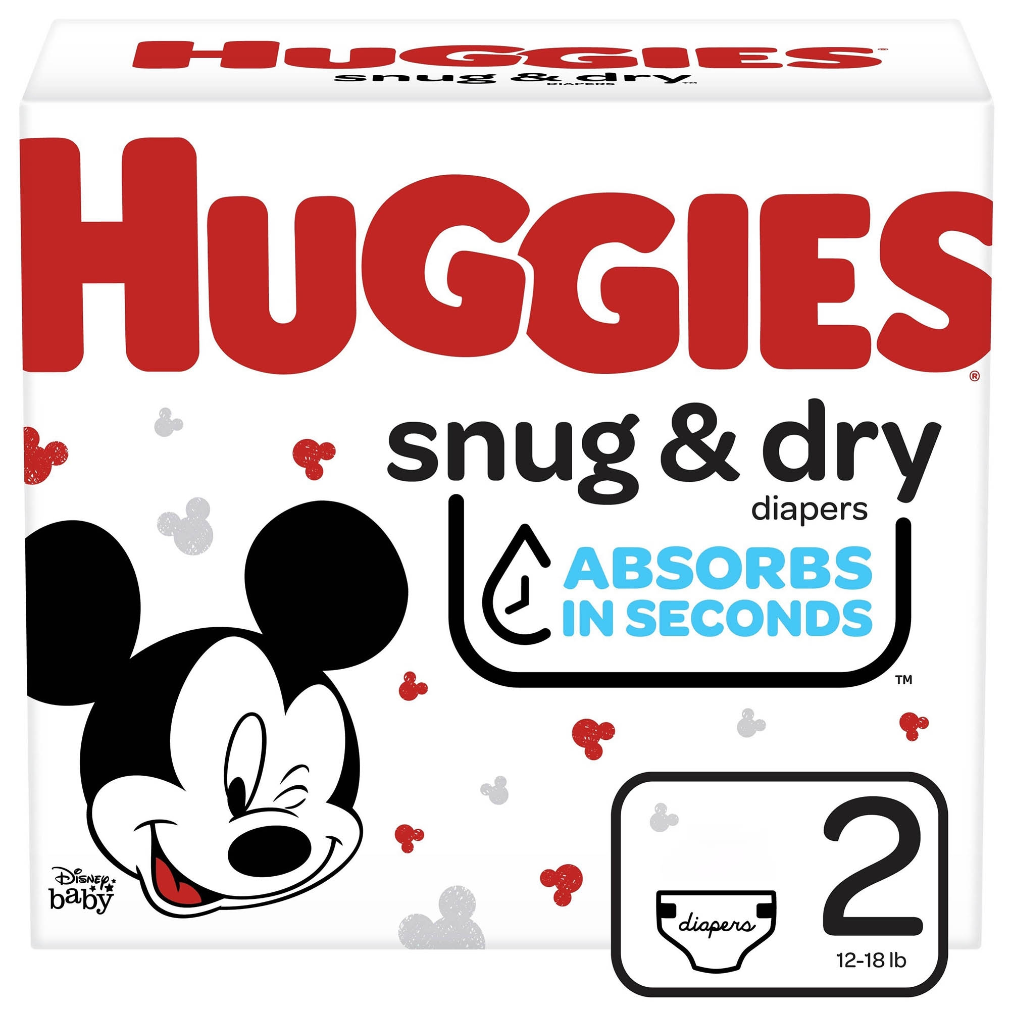 Snug & Dry Unisex Baby Diaper, Disposable, Heavy Absorbency