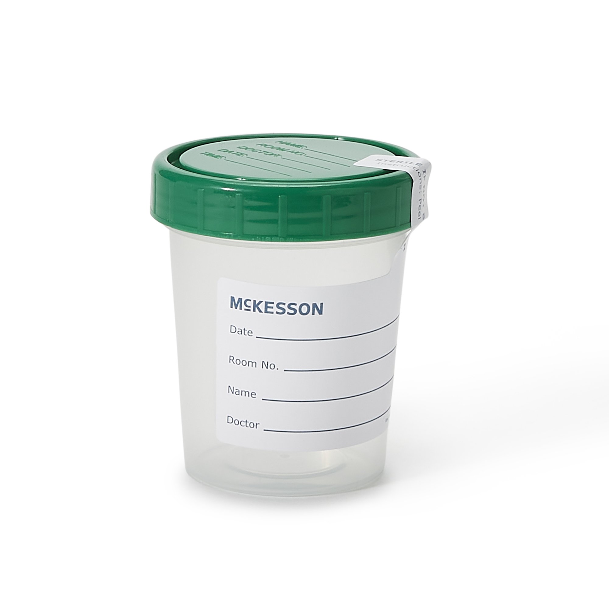 Specimen Container 120 mL Screw Cap Sterile Inside Only