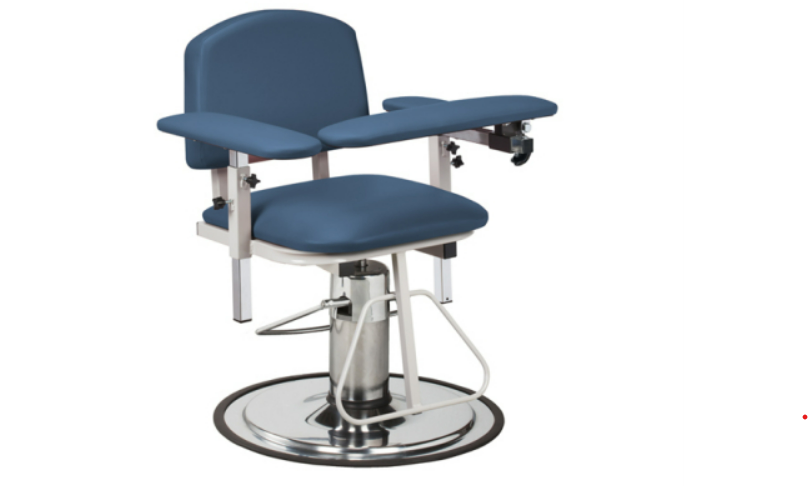 H Series, Padded, Blood Drawing Chair