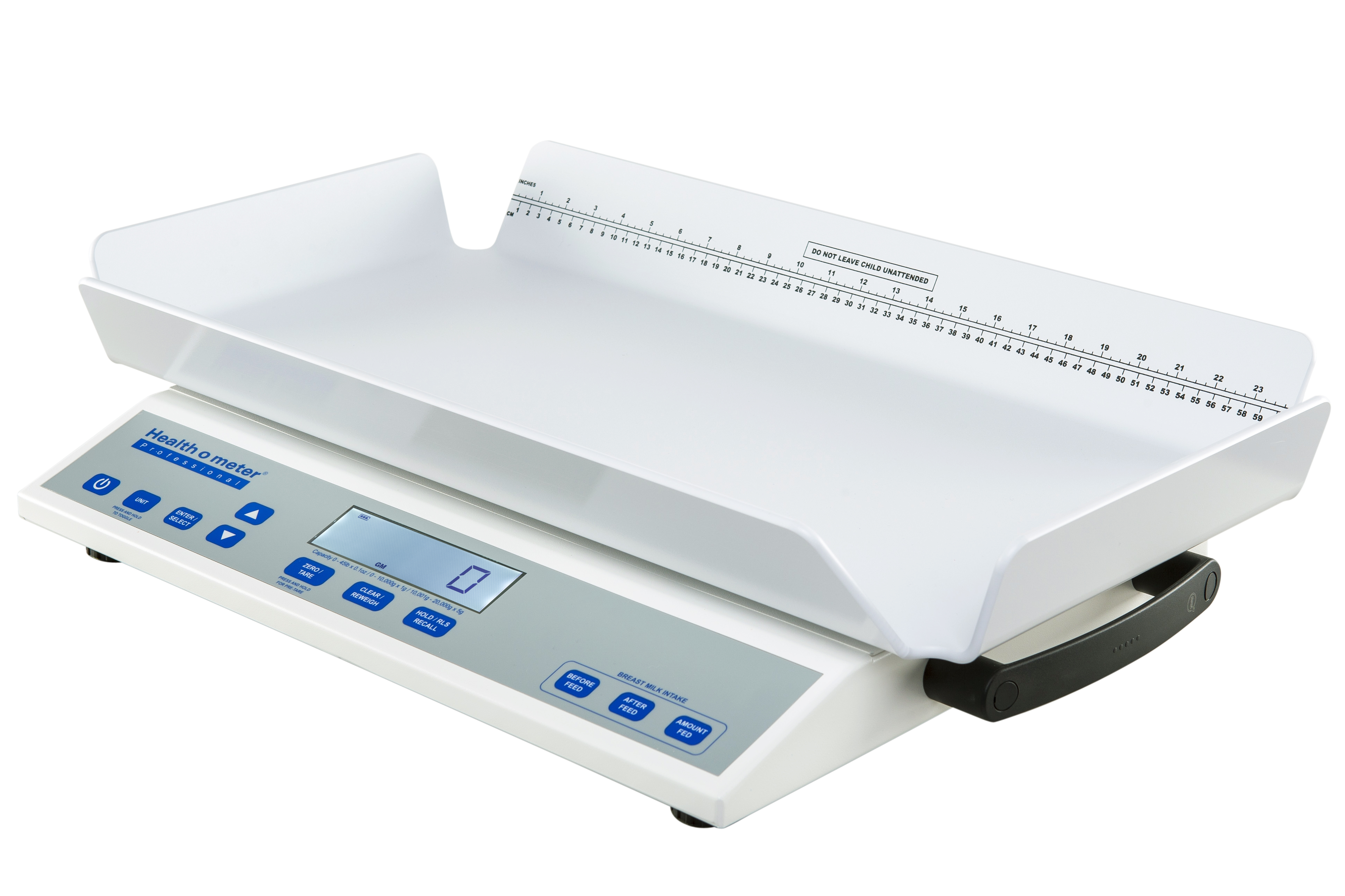 Antimicrobial High Resolution Digital Neonatal / Pediatric Four Sided Tray Scale