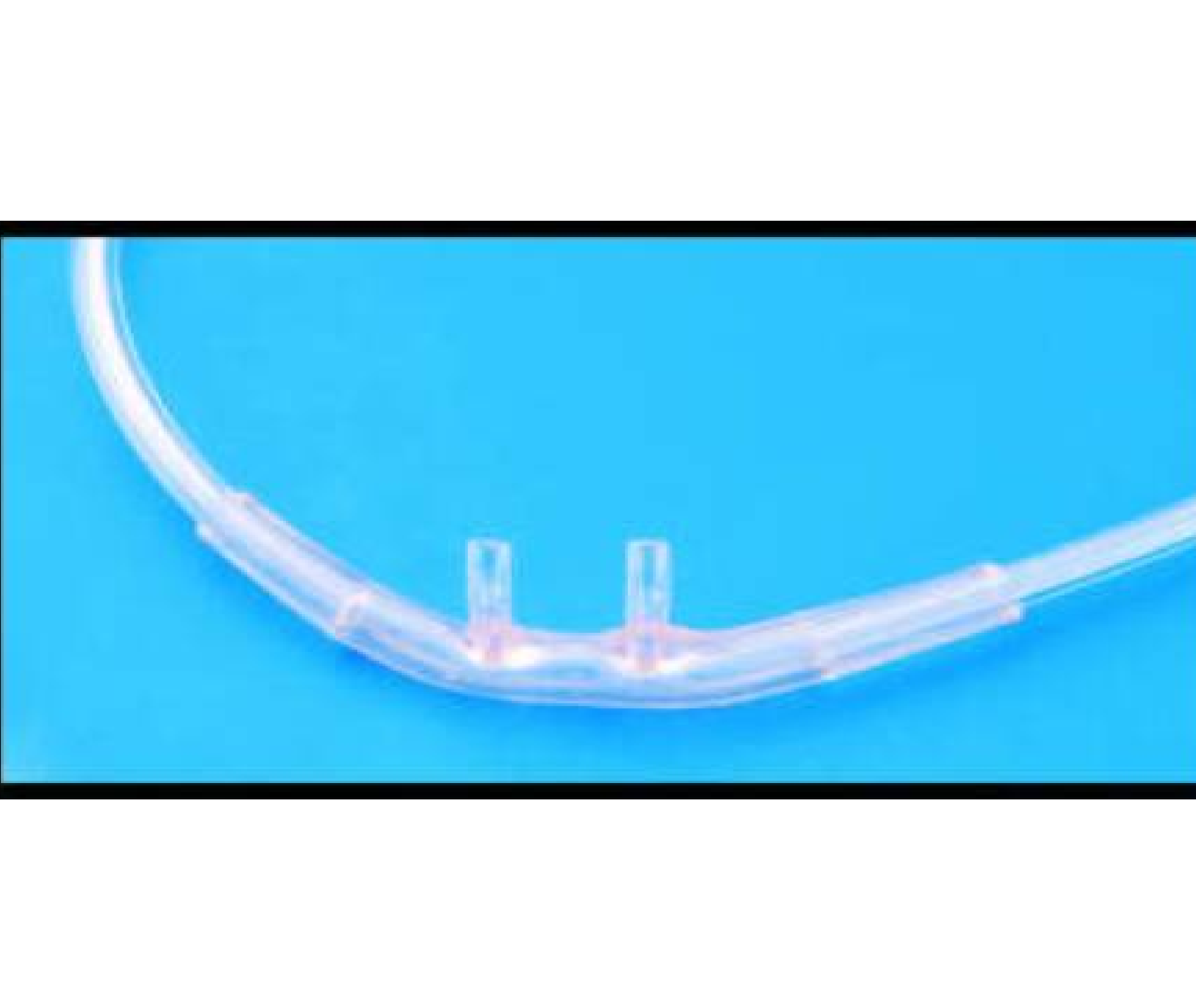 AirLife Nasal Cannula, Continuous Flow Rate, Adult, Curved Prong / NonFlared Tip