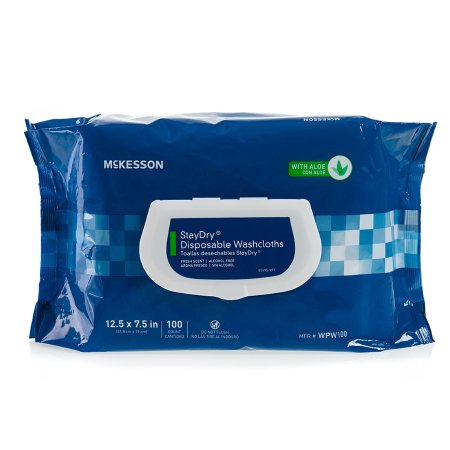Personal Wipe StayDry Soft Pack Aloe / Vitamin E Scented
