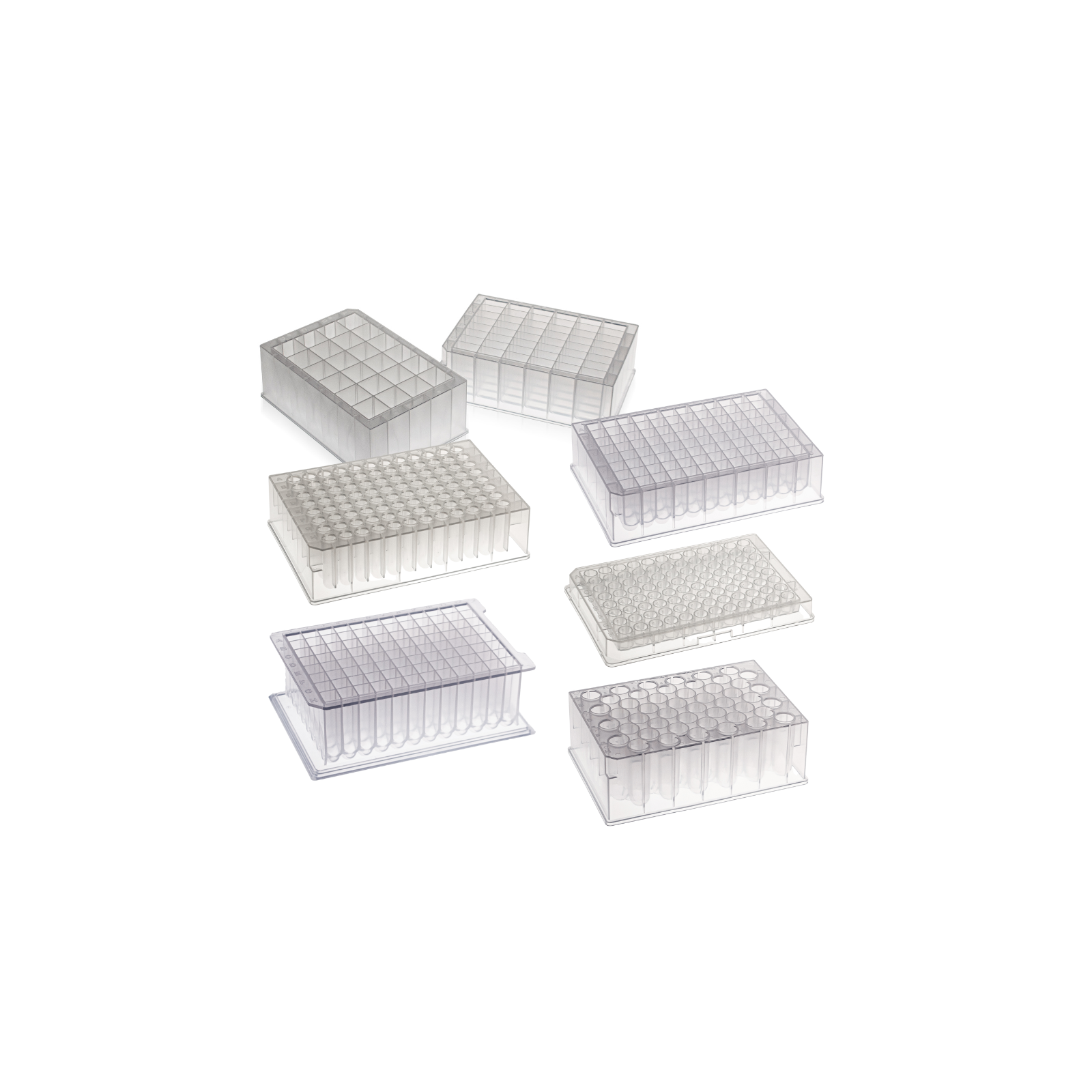 BioBlock Deep Round Well Plate Collection, 96 Wells, U Bottom, 1.2 ml Volume