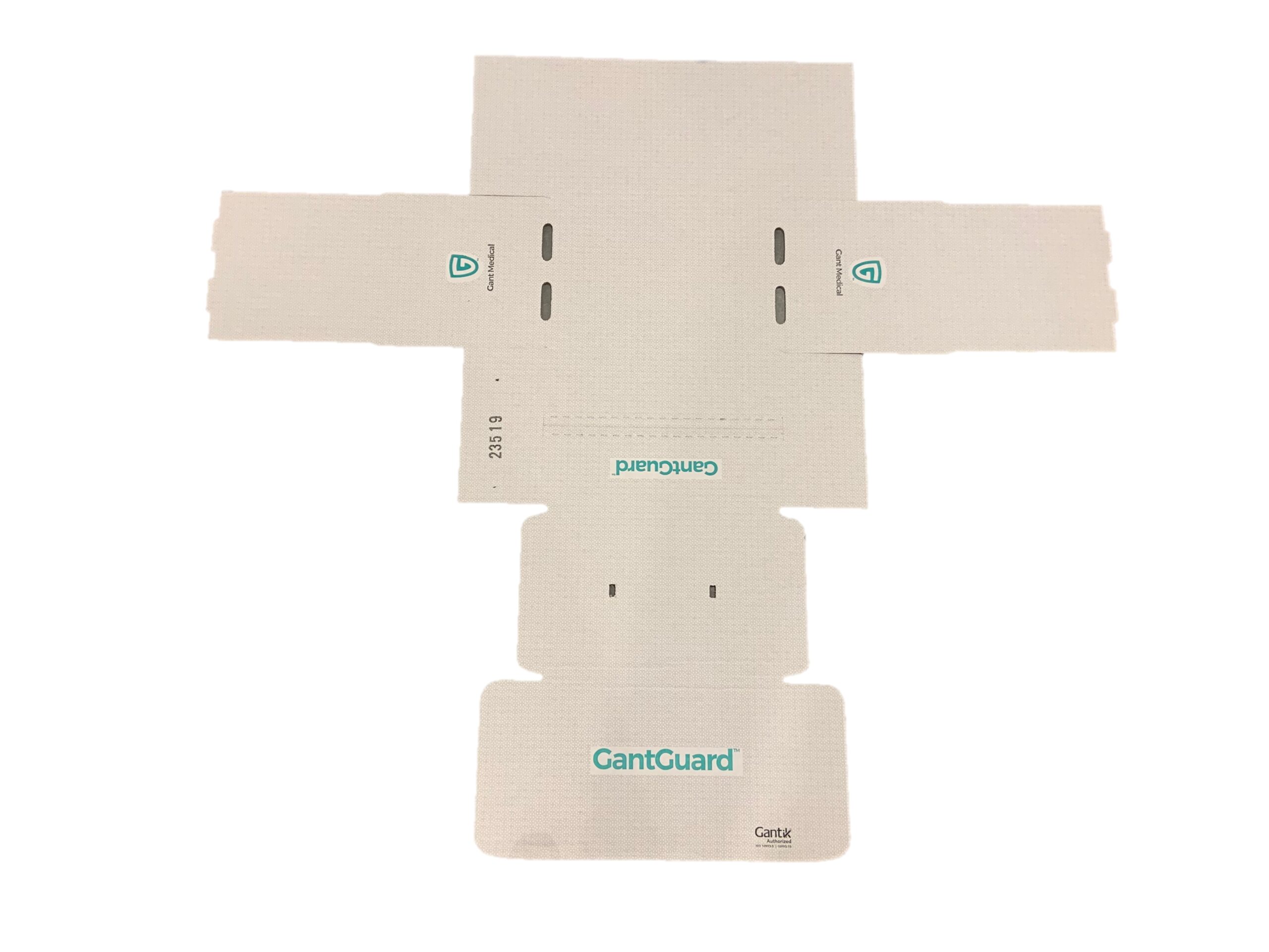 GantGuard Portable Box Dispenser, 40" H x 34.5" W x 6.5" D