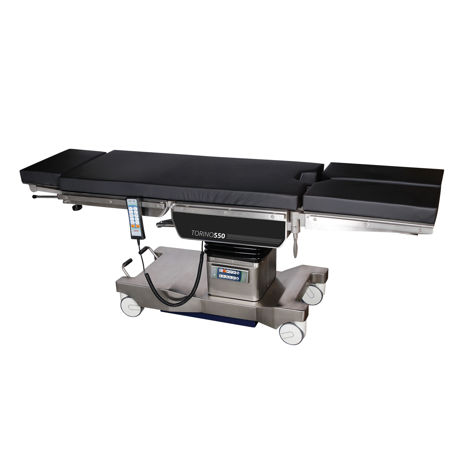 Torino 550 Mobile Surgery Table, Solid Manual Leg