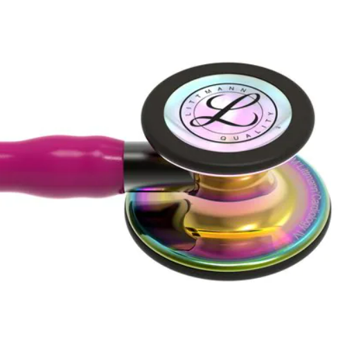 Littmann Cardiology IV Stethoscope with High Polish Rainbow Chestpiece