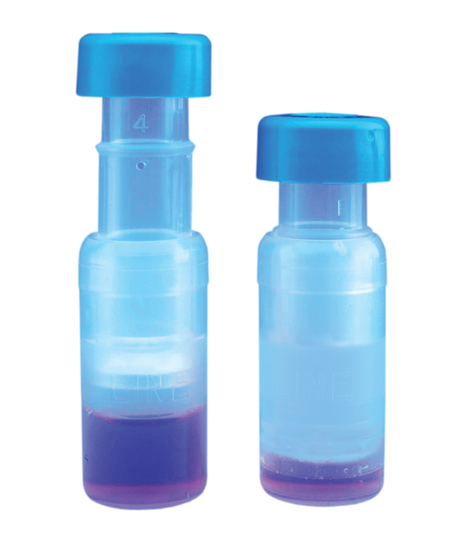 Mini UniPrep Syringeless Filter, Amber Housing, Std Cap, 0.45 µm