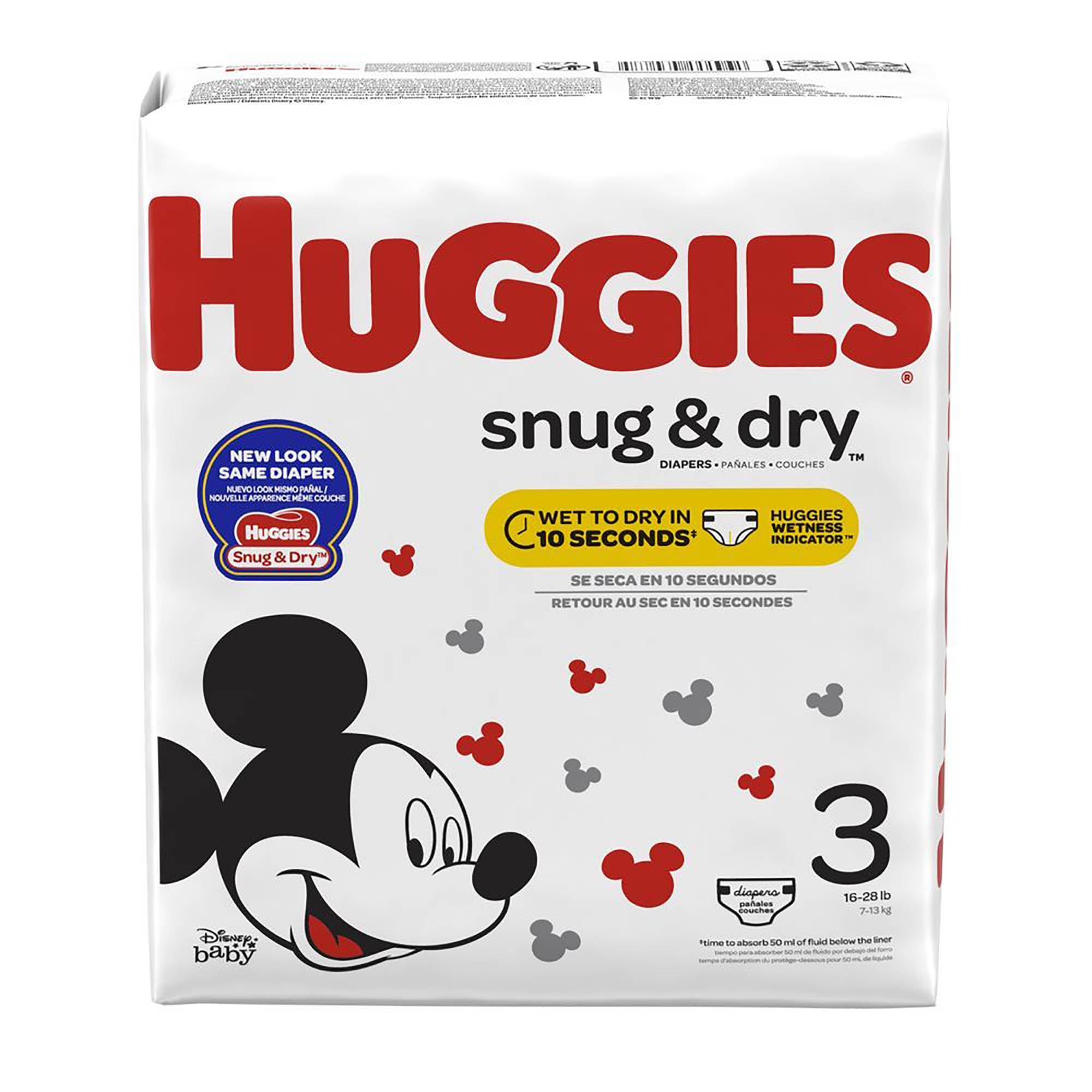 Snug & Dry Unisex Baby Diaper, Disposable, Heavy Absorbency