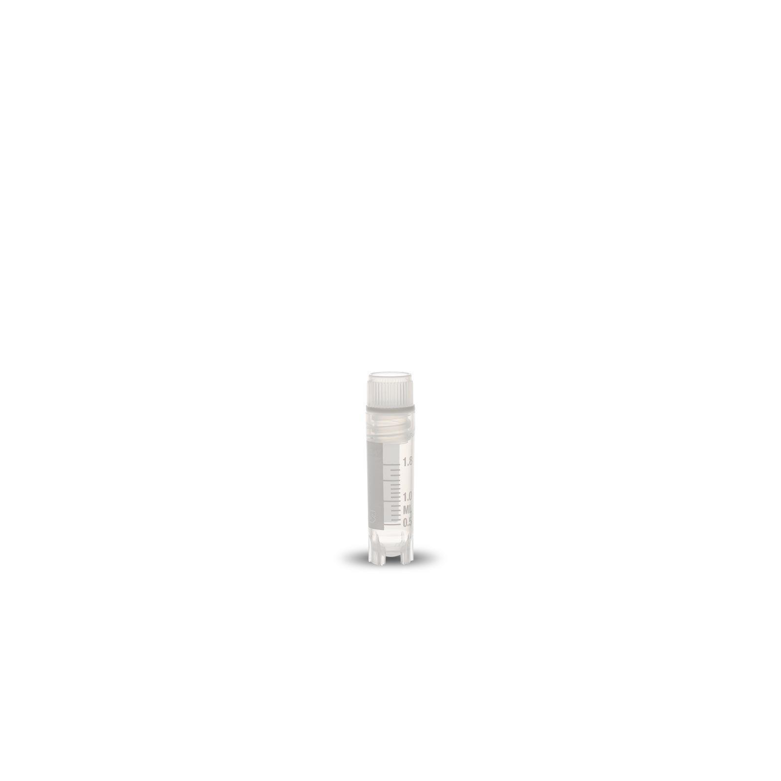 Self Standing Vial, O Ring, Internal Thread