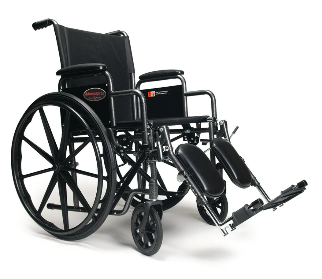 Advantage LX Wheelchair, Nylon, 20" x 16" 
