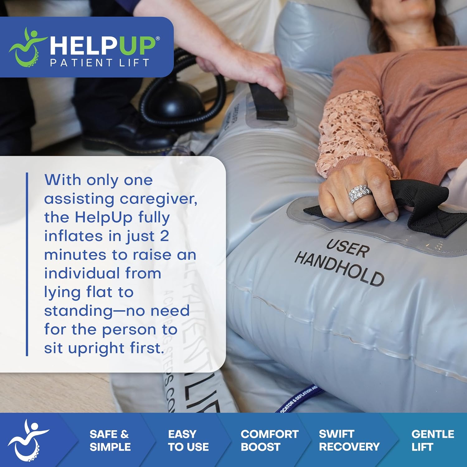 HelpUp Fall Recovery Patient Lift