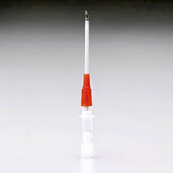 Jelco Radiopaque Peripheral IV Catheter, 24G x 3/4"