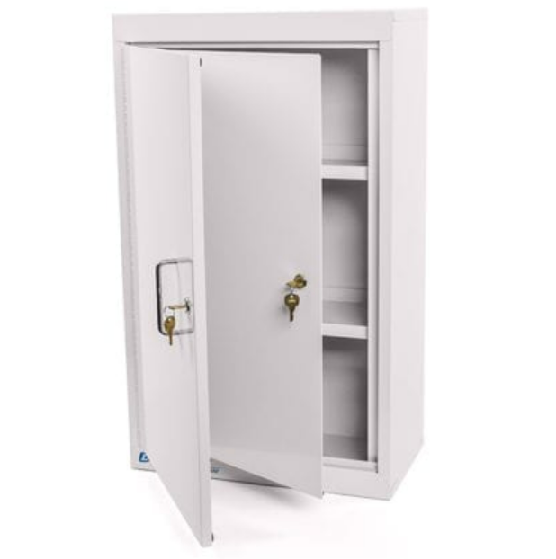 Double Door and Lock Adjustable Shelf