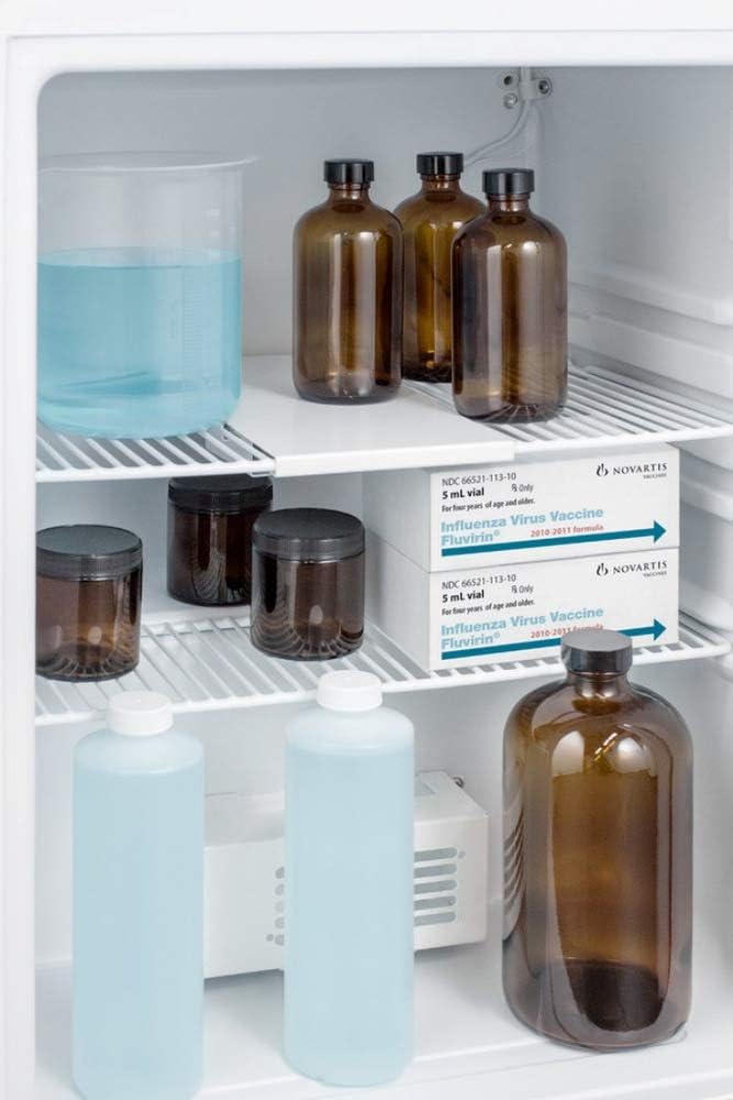 19 Inch Compact Medical Refrigerator 2.4 cu. ft. Capacity