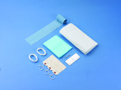 Post Mortem Adult Kit with Curved Zipper Bag