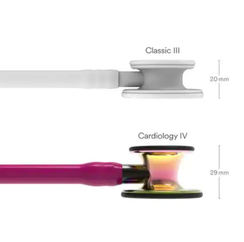 Littmann Cardiology IV Stethoscope with High Polish Rainbow Chestpiece