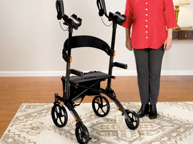 So Lite Glide Tool-free Folding Backsaver Rollator Walker