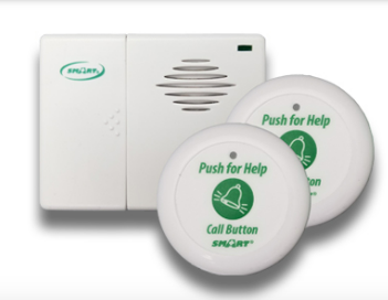 Two Call Button Wireless Personal Pager System